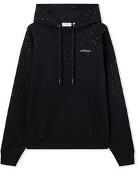 Off-White c/o Virgil Abloh - Ow X Swarovski Skate Hoodie - Lyst