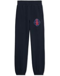 Off-White c/o Virgil Abloh - Royal Patch Cuff Sweatpants - Lyst