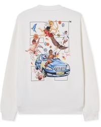 Off-White c/o Virgil Abloh - Fresco Arrow Sweatshirt - Lyst