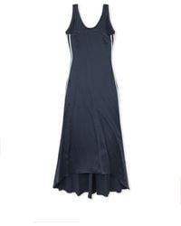 Off-White c/o Virgil Abloh - Satin Backless Midi Dress - Lyst