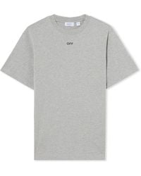 Off-White c/o Virgil Abloh - Spray Can Arrow Slim T-Shirt - Lyst