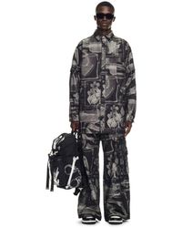 Off-White c/o Virgil Abloh - Camisa Xray con mangas removibles - Lyst