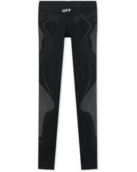Off-White c/o Virgil Abloh - Racing Seamless Leggings - Lyst