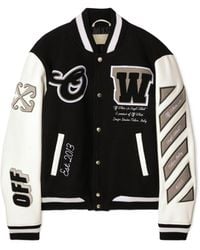 Off-White c/o Virgil Abloh - Jacket With Logo - Lyst