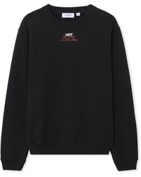 Off-White c/o Virgil Abloh - Off- C/O Ac Milan Sweatshirt - Lyst