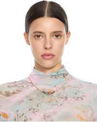 Off-White c/o Virgil Abloh - Arrow Pearl Full Necklace - Lyst