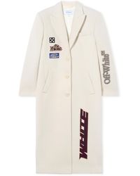 Off-White c/o Virgil Abloh - Racing Long Coat - Lyst