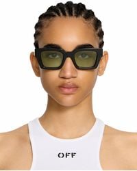 Off-White c/o Virgil Abloh - Virgil M Light Lens Sunglasses - Lyst