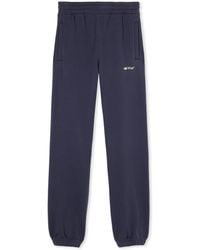 Off-White c/o Virgil Abloh - Ink Arrow Cuff Sweatpants - Lyst