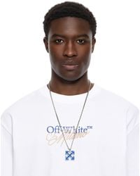 Off-White c/o Virgil Abloh - Enamel Arrow Necklace - Lyst