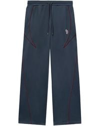Off-White c/o Virgil Abloh - Staff Script Relaxed Slouchy Track Pants - Lyst