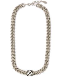 Off-White c/o Virgil Abloh - Enamel Arrow Chain Necklace - Lyst