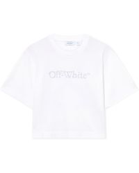 Off-White c/o Virgil Abloh - City Nature Arrow Crop Tee - Lyst