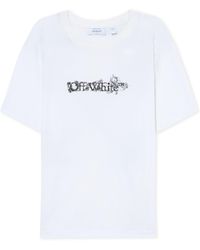 Off-White c/o Virgil Abloh - Heraldic Arrow Slim T-Shirt - Lyst