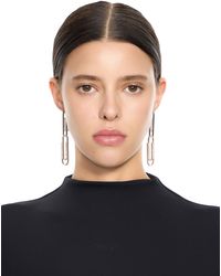 Off-White c/o Virgil Abloh - Paperclip Strass Earrings - Lyst