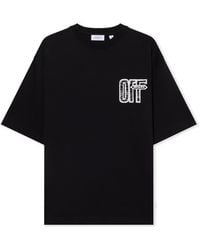 Off-White c/o Virgil Abloh - Motion Arrow Skate Short Sleeve T-Shirt - Lyst