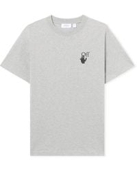 Off-White c/o Virgil Abloh - Slim Fit Graphic/T-Shirt - Lyst