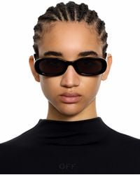 Off-White c/o Virgil Abloh - Adams Smoke Lens Sunglasses - Lyst
