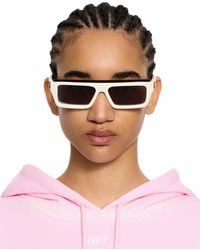 Off-White c/o Virgil Abloh - Elizabeth S Dark Lens Sunglasses - Lyst