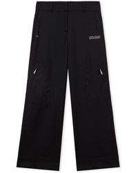 Off-White c/o Virgil Abloh - Light Wool Corporate Toybox Trousers - Lyst