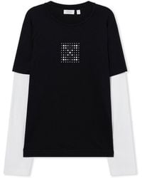 Off-White c/o Virgil Abloh - Dotted Arrow Double Sleeve Regular Long Sleeve T-Shirt - Lyst