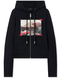 Off-White c/o Virgil Abloh - Mr. Davis Architecture Slim Zip-Up Hoodie - Lyst
