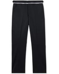 Off-White c/o Virgil Abloh - Wool Mini Flare Pants - Lyst