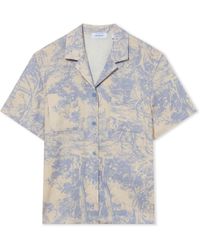 Off-White c/o Virgil Abloh - City Nature Linen Ss Pajama Shirt - Lyst