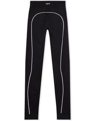 Off-White c/o Virgil Abloh - Off Stamp Seamless Leggings - Lyst