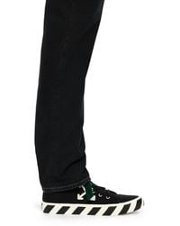 Off-White c/o Virgil Abloh - Mid Top Vulcanized Sneakers - Lyst