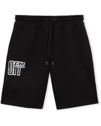 Off-White c/o Virgil Abloh - Motion Arrow Skate Sweat Shorts - Lyst