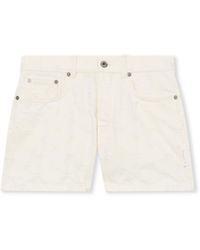 Off-White c/o Virgil Abloh - Star Jacquard Doll Denim Shorts - Lyst