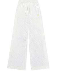 Off-White c/o Virgil Abloh - Off Stamp Wide-Leg Pants - Lyst