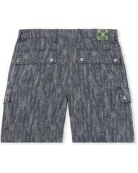 Off-White c/o Virgil Abloh - Ss_Switch Off Cargo Shorts - Lyst