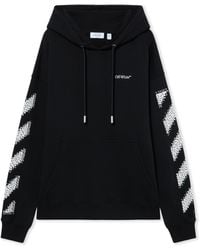Off-White c/o Virgil Abloh - Pixel Diagonal Skate Hoodie - Lyst