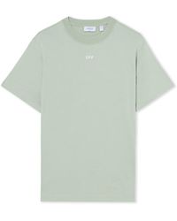 Off-White c/o Virgil Abloh - Off Stamp Slim T-Shirt - Lyst