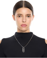 Off-White c/o Virgil Abloh - Paperclip Strass Necklace - Lyst