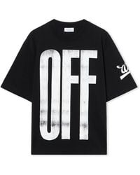 Off-White c/o Virgil Abloh - Big Off Diagonal Skate Logo T-Shirt - Lyst