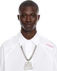Off-White c/o Virgil Abloh - Bling Strass Arrow Chain - Lyst