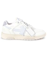 Off-White c/o Virgil Abloh - SNEAKERS OUT OF OFFICE SLIM BIANCO/CELESTE - Lyst