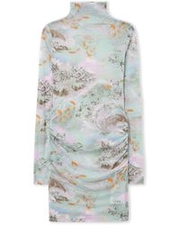 Off-White c/o Virgil Abloh - Light Jersey Storytel Dress - Lyst