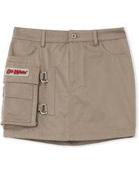 Off-White c/o Virgil Abloh - Pocket Mini Skirt - Lyst