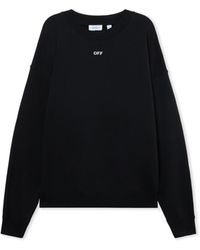 Off-White c/o Virgil Abloh - Dotted Arrow Diagonal Skate Sweatshirt - Lyst