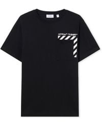 Off-White c/o Virgil Abloh - Slim Fit Graphic S/S T-Shirt - Lyst