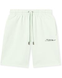 Off-White c/o Virgil Abloh - Type Diagonal Skate Sweatshorts - Lyst