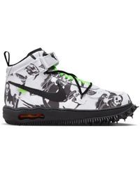 NIKE X OFF-WHITE - Zapatillas Air Force 1 Mid Grim Reaper - Lyst