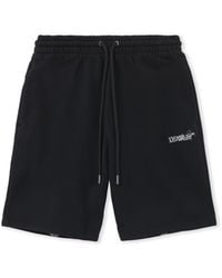 Off-White c/o Virgil Abloh - Heraldic Arrow Skate Sweatshort - Lyst