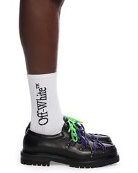 Off-White c/o Virgil Abloh - Heritage Leather Loafers - Lyst