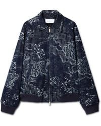 Off-White c/o Virgil Abloh - Camo Jacq Den Bomber Jkt - Lyst