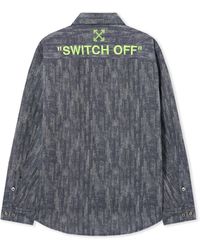 Off-White c/o Virgil Abloh - Ss_Switch Off Shirt - Lyst